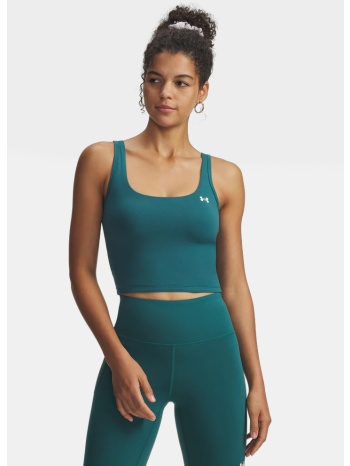 under armour motion γυναικείο cropped αμάνικο t-shirt