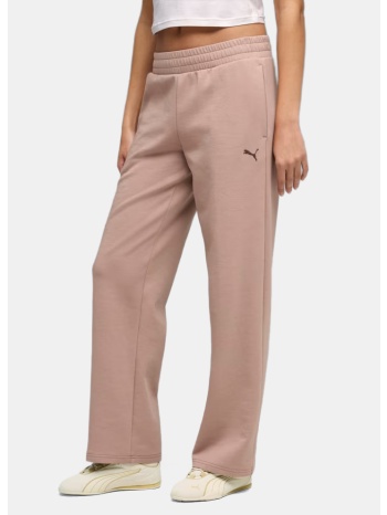 puma w ess elevated straight leg pant dk (9000262753_49440)