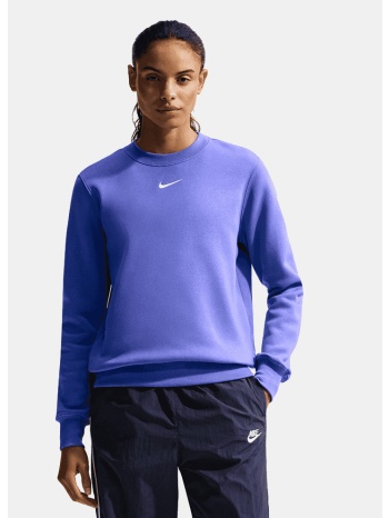 nike sportswear phoenix fleece γυναικεία μπλούζα με μακρύ