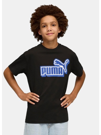 puma essentials logo lab graphic παιδικό t-shirt