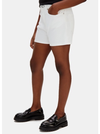 calvin klein k hr relaxed denim shorts white