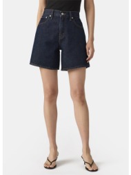 levi`s w high baggy short dark indigo - flat finis (9000256189_90603)