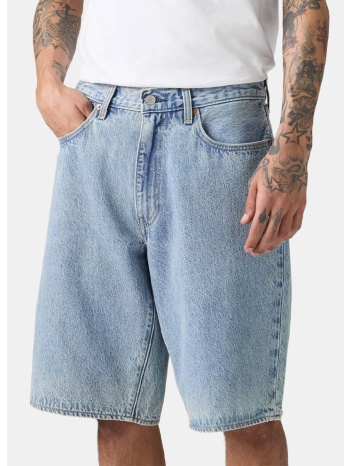 levi`s m 478 baggy shorts light indigo - worn in