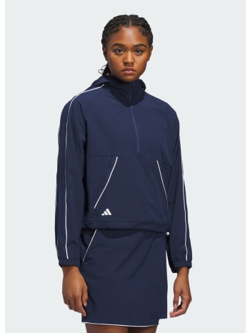 adidas w ultimate365 seersucker quarter-zip jac