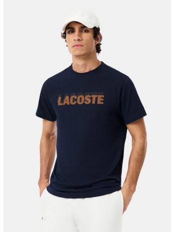 lacoste ultra dry graphic sport ανδρικό t-shirt