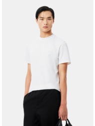 lacoste jacquard branded piqué ανδρικό t-shirt (9000267305_13359)