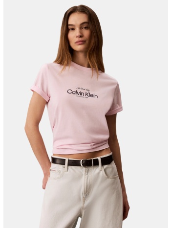 calvin klein nyc logo γυναικείο t-shirt (9000271156_44372)