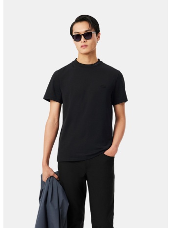 lacoste jacquard branded piqué ανδρικό t-shirt