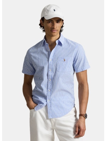 polo ralph lauren seersucker ανδρικό πουκάμισο