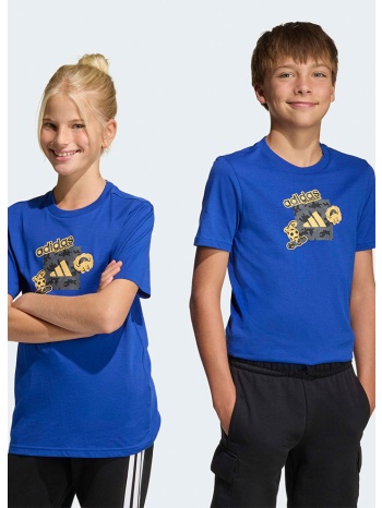 adidas sportswear camo graphic παιδικό t-shirt