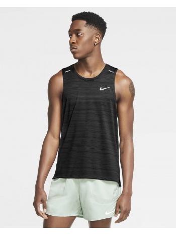 nike miler ανδρική αμάνικη μπλούζα για τρέξιμο