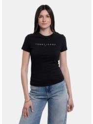tommy jeans linear γυναικείο t-shirt (9000271029_59970)
