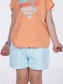 tommy jeans script print sweat βρεφικό σορτς (9000074867_41277)