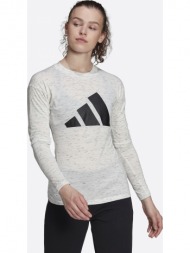adidas performance sportswear future icons winners 2.0 γυναικεία μπλούζα με μακρύ μανίκι (9000083336