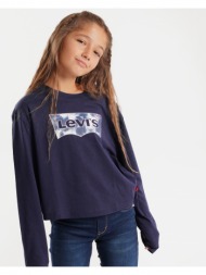 levi`s cropped παιδική μπλούζα με μακρύ μανίκι (9000086145_4779)