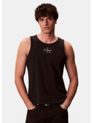 calvin klein classic micro monologo ανδρικό αμάνικο t-shirt (9000271190_1469)