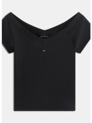 tommy jeans off shoulder ...