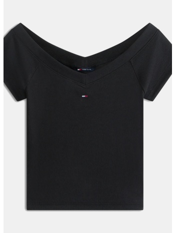 tommy jeans off shoulder γυναικείο t-shirt (9000271035_1469)