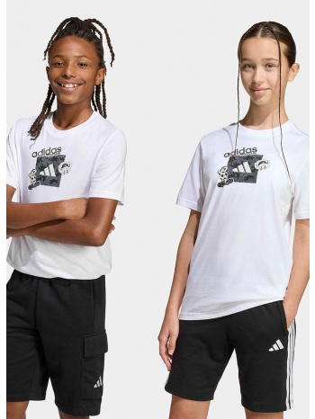 adidas sportswear camo graphic παιδικό t-shirt