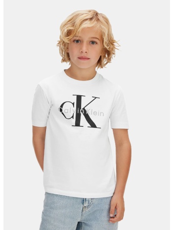 calvin klein mono logo παιδικό t-shirt (9000271206_1539)