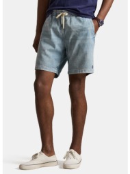 polo ralph lauren 2x1 denim ανδρικό τζιν σορτς (9000260162_3024)