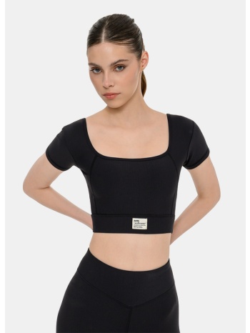 bodytalk softness gy γυναικείο crop t-shirt