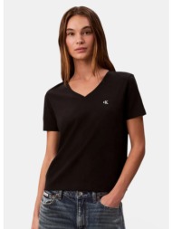 calvin klein v‑neck γυναικείο t-shirt (9000271141_1469)