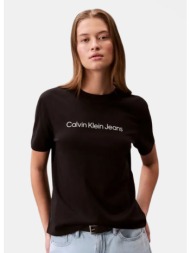 calvin klein a- inst logo γυναικείο t-shirt (9000271148_1469)