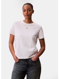 calvin klein woven label γυναικείο t-shirt (9000271151_1726)