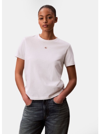 calvin klein woven label γυναικείο t-shirt (9000271151_1726)