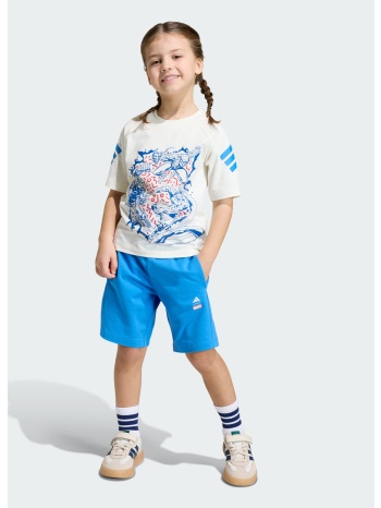 adidas sportswear marvel avengers t-shirt παιδικό σετ