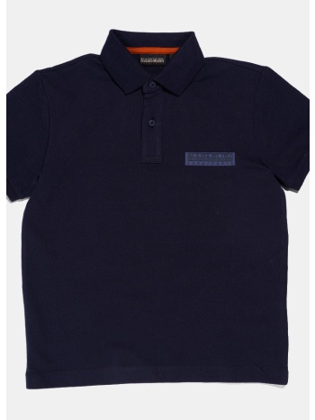 napapijri e-new box logo παιδικό polo t-shirt