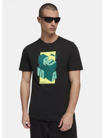 puma graphic ανδρικό t-shirt (9000262752_22489)