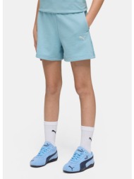 puma essentials tape high waist παιδικό σορτς (9000262764_22771)