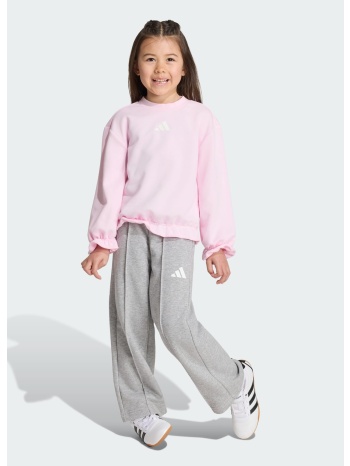 adidas sportswear k seasonals ruffles sweatset little gir
