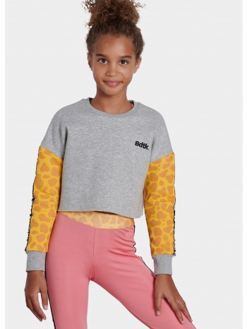 bodytalk cropped παιδική μπλούζα με μακρύ μανίκι