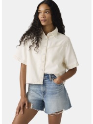 levi`s w logan ss denim shirt whites (9000256239_90601)