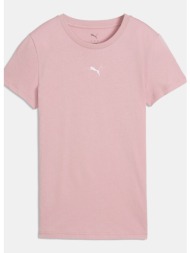 puma essentials centered cat logo γυναικείο t-shirt (9000262773_92325)