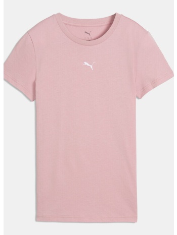 puma essentials centered cat logo γυναικείο t-shirt