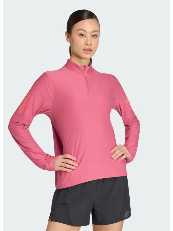 adidas w adi365 iconic running 1/2 zip jumper