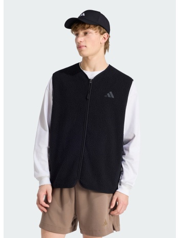 adidas sportswear m city tech 3 stripes high pile fleece