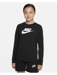 nike sportswear basic futura παιδική μπλούζα με μακρύ μανίκι (9000080589_1480)
