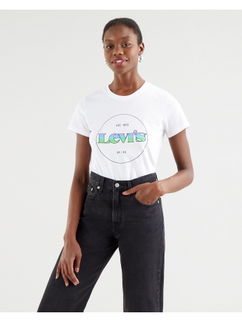 levis the perfect tee circle logo γυναικείο t-shirt