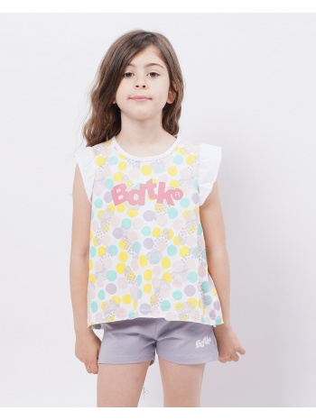 bodytalk παιδικό σετ σορτς & μπλούζα (9000073274_1539)