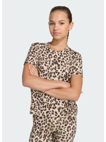 adidas sportswear k seasonal animal print sport t-shirt