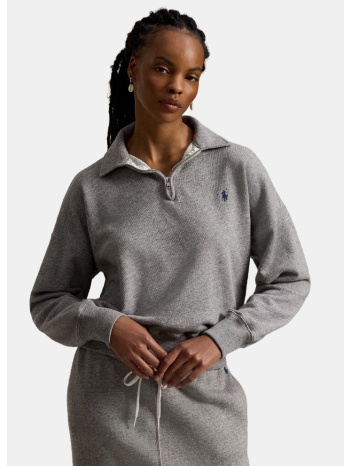 polo ralph lauren γυναικεία fleece μπλούζα μακρύ μανίκι