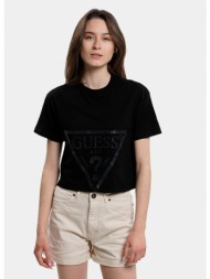 guess adele crop γυναικείο t-shirt (9000144279_68603)