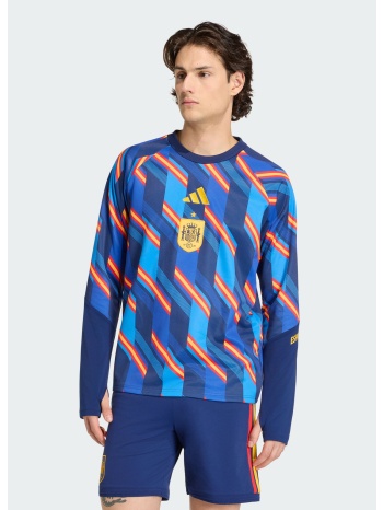 adidas εθνική ισπανίας 2026 pre-match ανδρική μπλούζα με