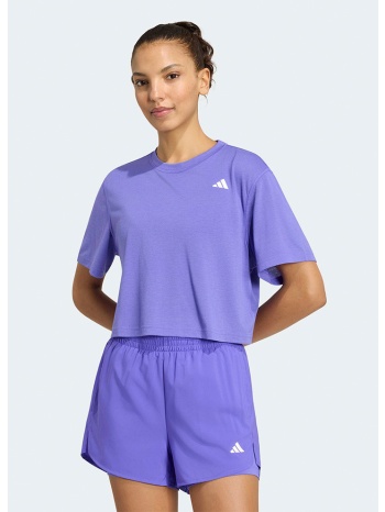 adidas train essentials workout γυναικείο cropped t-shirt