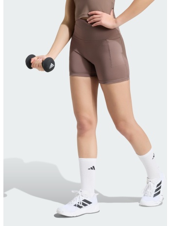 adidas 3 stripes studio all me booty γυναικείο biker shorts